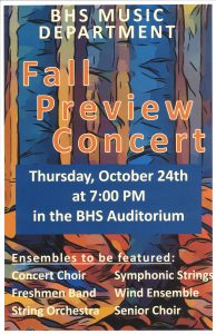Fall Preview Convert poster