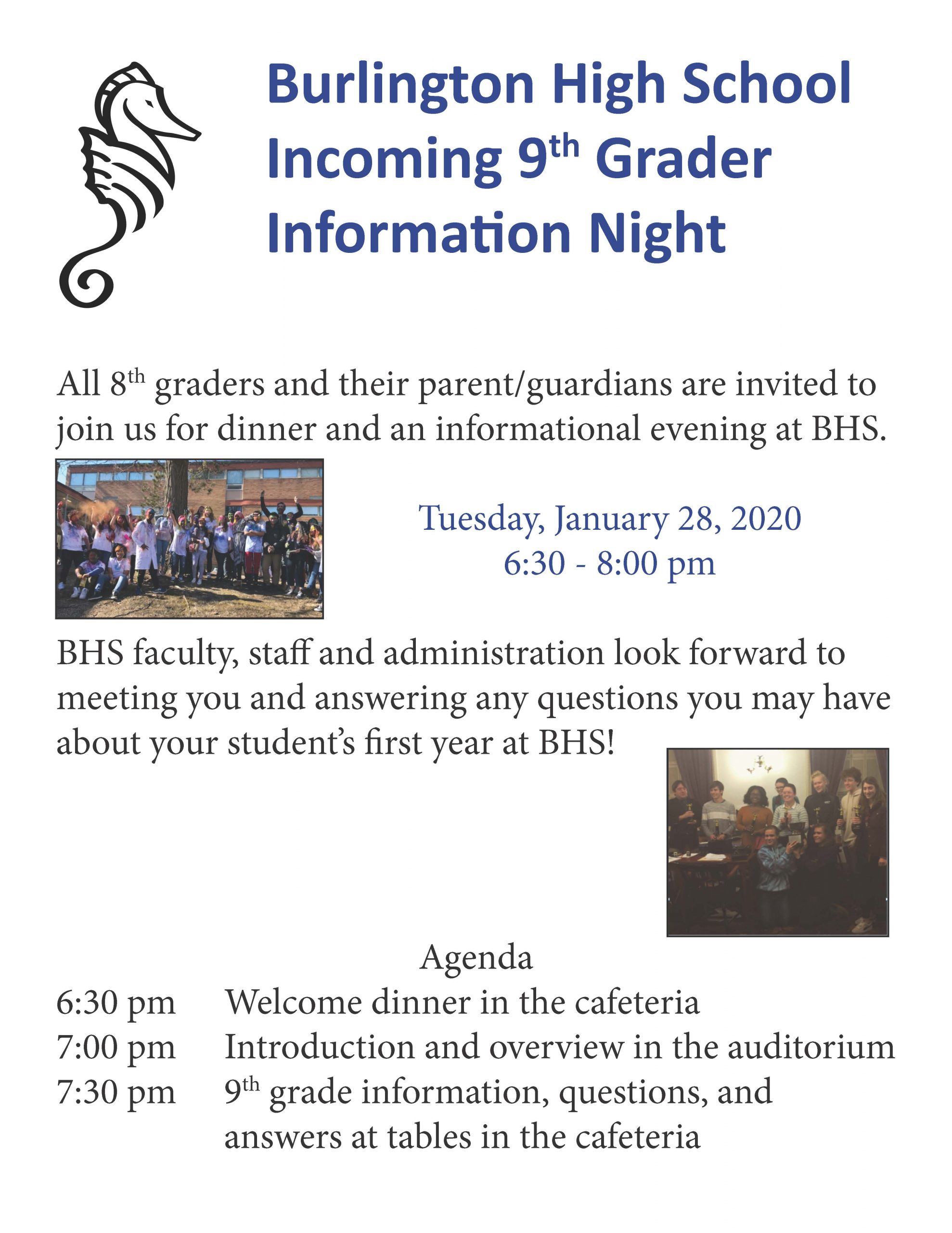 information night 8th grade jan 2020 information night 8th grade jan 2020