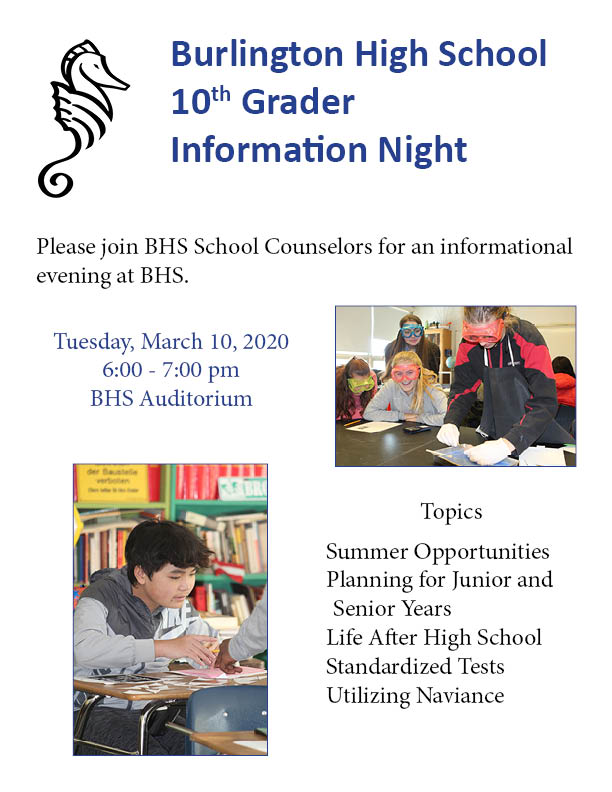 information night 10 grade