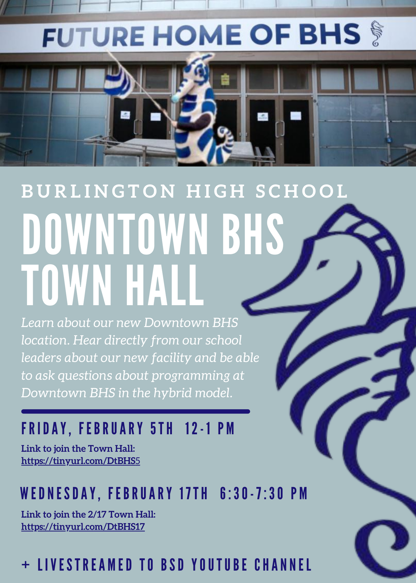 DtBHS Town Hall Flyer DtBHS Town Hall Flyer