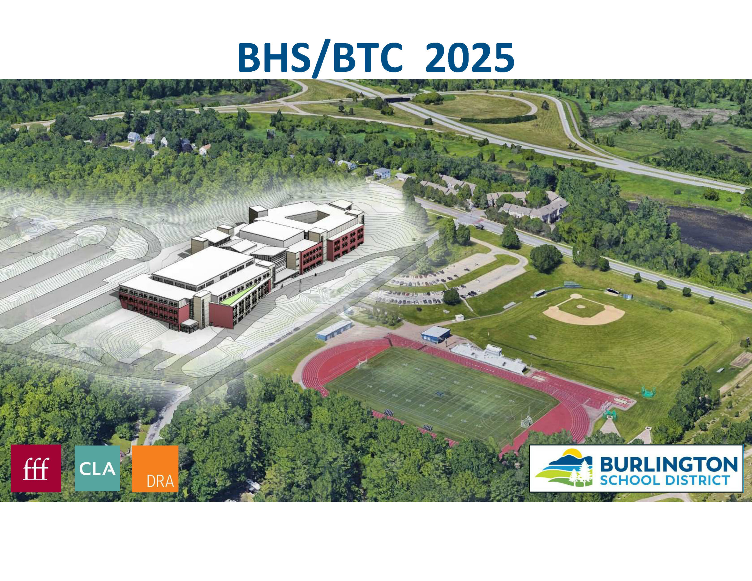BHS-BTC Aerial view with Logos