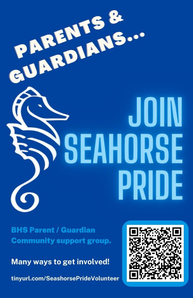 Parents and guardians join Seahorse Pride.