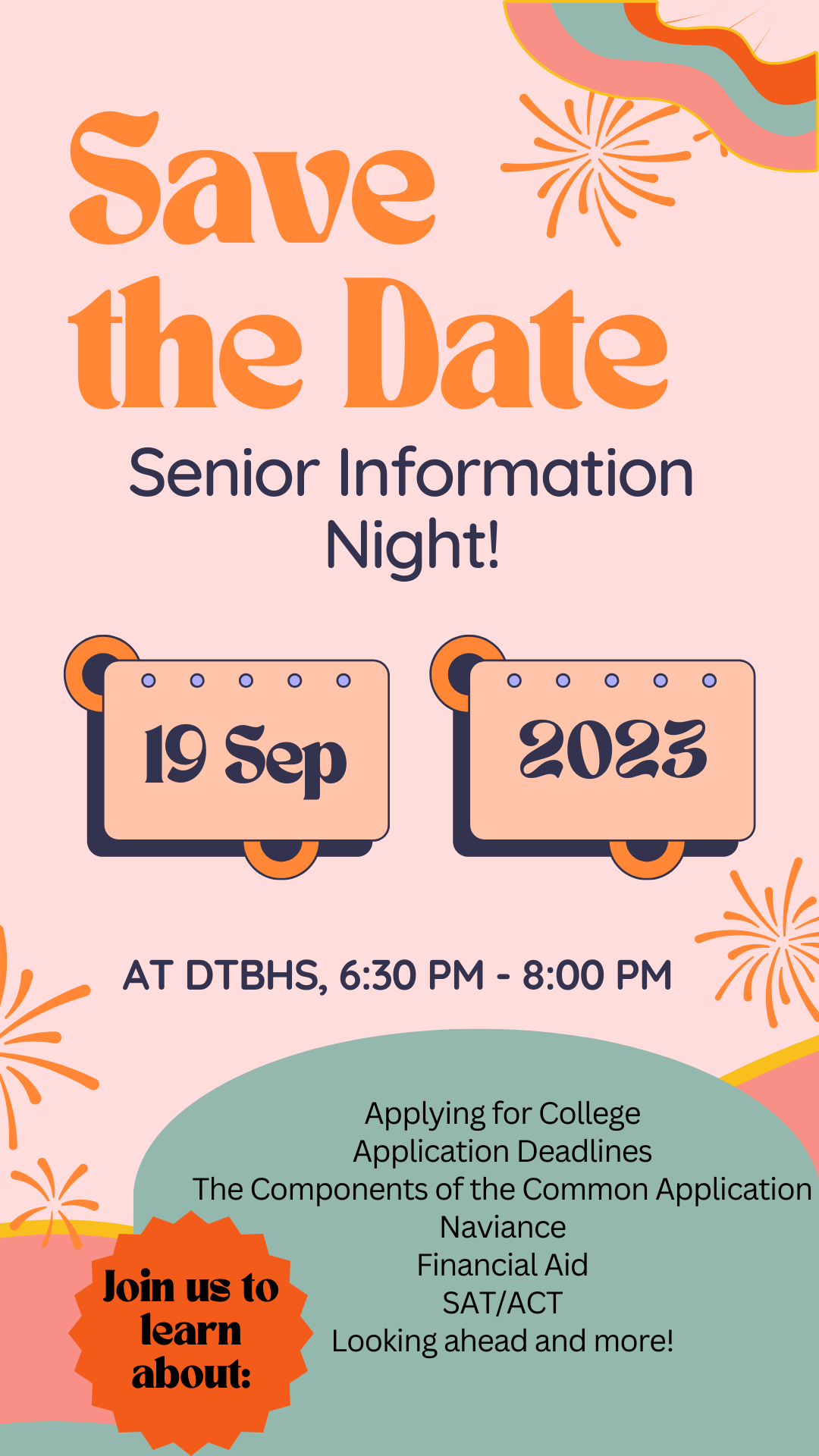 2023 Senior Info Night