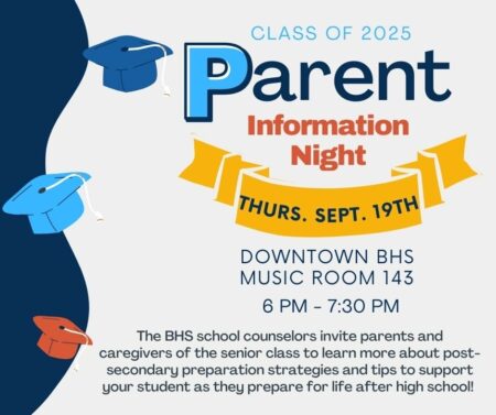 senior parent info night 2024