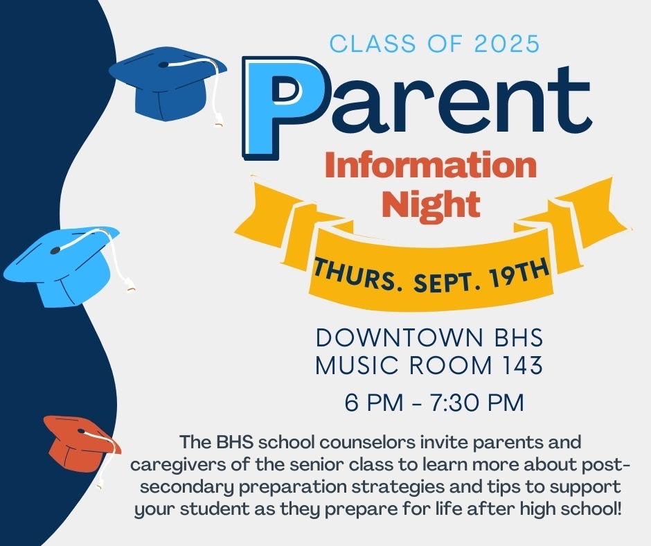 senior parent info night 2024