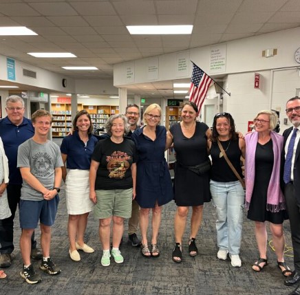 Picture of some BSD School Board and student members Picture of some BSD School Board and student members